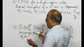 Coordination compounds and Organometallics  Problem Solving 1 [upl. by Otte]