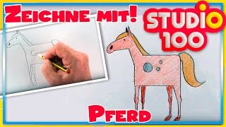 Pferd  Zeichnen lernen für Anfänger  Schritt für Schritt [upl. by Ynagoham907]