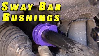 How To Replace Sway Bar Bushings [upl. by Claretta]