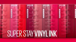 Rossetto a lunga tenuta con effetto vinilico Super Stay Vinyl Ink di Maybelline New York [upl. by Broder]