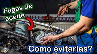 5 FUGAS de ACEITE que pueden DESTRUIR tu AUTO [upl. by Angele573]