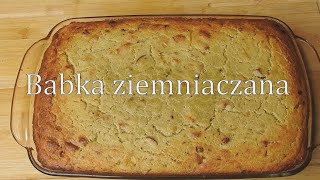 Babka ziemniaczana Jak zrobić babkę ziemniaczaną BabaZiemniaczana  SauteSzkołaGotowania [upl. by Sigismund]