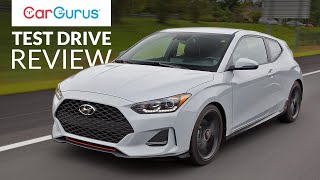 2019 Hyundai Veloster  CarGurus Test Drive Review [upl. by Meek]