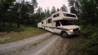 3 Point Turn with a Trailer  RV Style [upl. by Lanos]