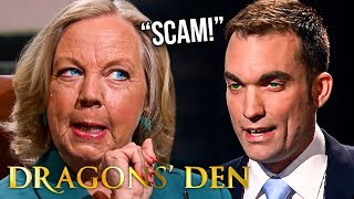 Deborah EXPOSES Entrepreneur’s Sinister Scam  Dragons’ Den [upl. by Yuji327]