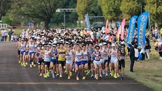 【箱根駅伝予選会】１７・４キロで順大が本戦出場ラインの１０位に浮上 トップは立大 [upl. by Bobine]