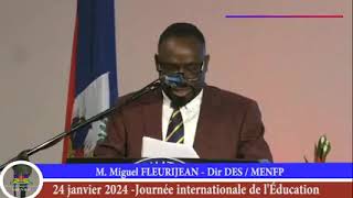 6ème Journée internationale de lÉducation  Mercredi 24 janvier 2024 [upl. by Medovich]