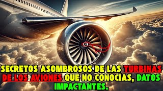 Secretos Asombrosos de las Turbinas de los Aviones Que No Conocías Datos Impactantes [upl. by Aileda]