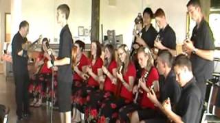 The Langley Ukulele Ensemble  Drop Baby Drop [upl. by Arbua]