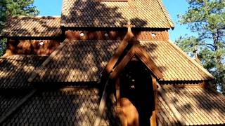 Chapel in the Hills an Authentic Stave Church in Rapid City South Dakota [upl. by Doerrer]