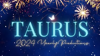 Taurus An offer Will Catch You by Surprise 2024 Yearly Tarot Predictions [upl. by Swain565]