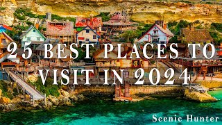 25 Best Countries To Visit In 2024  Travel Guide 2024 [upl. by Einahpats]