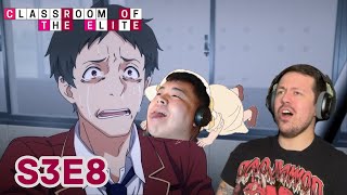 Classroom of the Elite Season 3 Episode 8 Reaction [upl. by Jerrome]