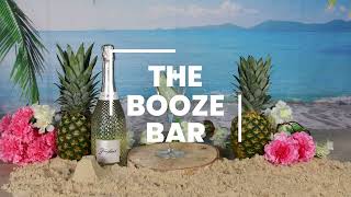 The Booze Bar  How to make a Bikini Bellini 👙 [upl. by Deeas]