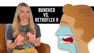 Bunched R vs Retroflex R Tongue Placement by Peachie Speechie [upl. by Tullus]