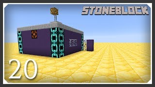 Stoneblock Modpack  RFTools Silky Jewel Block Dimension  E20 Stoneblock Lets Play [upl. by Russell]