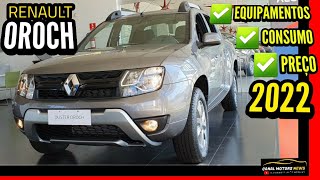 🟡 RENAULT DUSTER OROCH 2022 DINAMIQ ✅ PREÇOS ✅ CONSUMO ✅ EQUIPAMENTOS ATUALIZADOS❗ [upl. by Zosema]