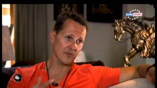 Schumacher at Home  July 2013 Eurosport [upl. by Gnek]