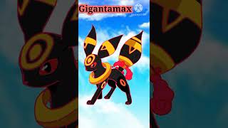 All Eevee Evolution Pokemon Gigantamax from drawing  Gigantamax eeveelution  POKEMON [upl. by Moule734]