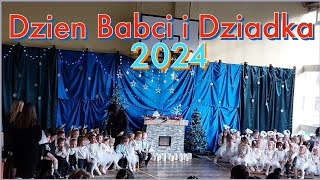 Dzien Babci i Dziadka 2024Children dance polonaiseDzieci Tancza polonezaPrezedskoleKindergarten [upl. by Yl355]