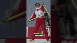 Ski Ballet  WILD Olympic Demonstration Events shorts olympics [upl. by Nevil]