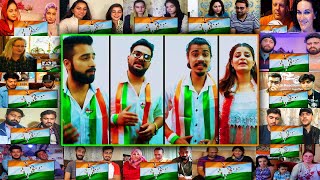 One India Mashup 20 Patriotic Songs in 5 Minutes Independence Day Special  Mix Reaction [upl. by Ulberto]