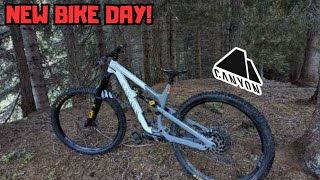 NEW BIKE DAY  TEST in MONTAGNA [upl. by Ashil]