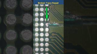 Broken Trace Repair technology mobilerepair [upl. by Wilie]