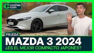 COMPACTOS japoneses… ¿es el MAZDA 3 2024 el mejor 🇯🇵 Prueba  Opinión  cochescom [upl. by Tierell350]