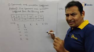 Spearmans Rank Correlation Coefficient  Problem 1  Engineering Mathematics 3 [upl. by Bourne]