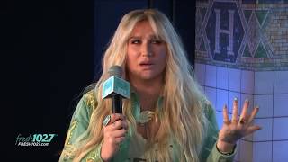 Kesha Seeing UFOs While Camping with Boyfriend Inspired Album [upl. by Aicirtak]