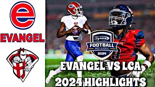 Evangel vs LCA 2024  Louisiana High School Football LHSAA Div 15A [upl. by Acinoreb]