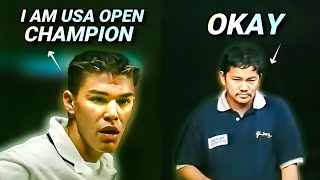 Confident YOUNG PLAYER Thinks He Can SURPASS the 45Year Old Efren Reyes [upl. by Akinwahs70]