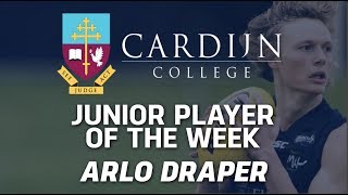 Cardijn Player of the Week  Arlo Draper [upl. by Nama]