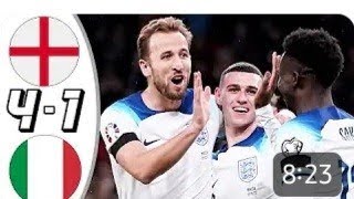 England vs Italy 41  All Goalls amp Highlights  2024england italykeşfet bellingham [upl. by Will541]