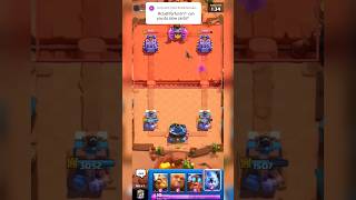 Slowest card challenge from Subscriber in ClashRoyale clashroyale gaming youtubeshorts [upl. by Nnylram]