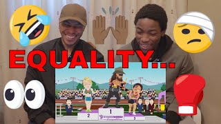 SOUTH PARK TRANS ATHLETE GO STRONG WOMEN GO  REACTION [upl. by Fritze628]