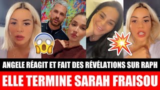 ANGELE RÉAGIT À AJA49 DE SAM ZIRAH AVEC RAPHAEL ET TIFFANY amp TERMINE FORT SARAH FRAISOU  😱 [upl. by Quintin]