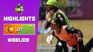 Perth Scorchers v Sydney Thunder  WBBL09 [upl. by Alorac351]