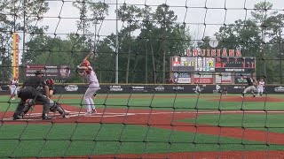 Louisiana runrules Nicholls State 133 in 7 innings [upl. by Roshelle]