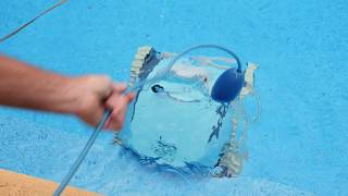 How to use and clean your robotic pool cleaner [upl. by Gilleod]