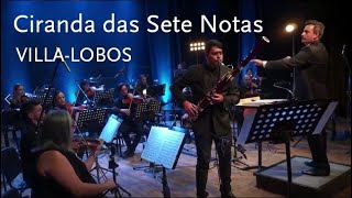 Ciranda das Sete Notas • VillaLobos • Orquesta Filarmónica de Río Negro [upl. by Ellesor]