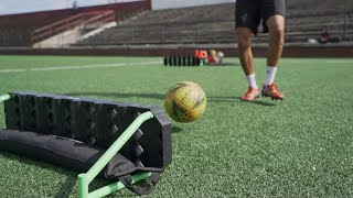 Individual FootballSoccer Training Drills You Can Do With A Wall Or Rebounder [upl. by Nivlek353]