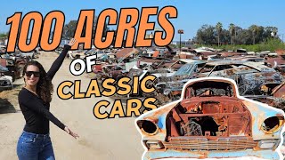 The Worlds LARGEST Junkyard – Classic Chevrolets Fords Mopars Pontiacs and More [upl. by Aeki]