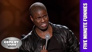 Kevin Hart⎢People think Im a bitch⎢Shaqs Five Minute Funnies⎢Comedy Shaq [upl. by Ylebmik437]