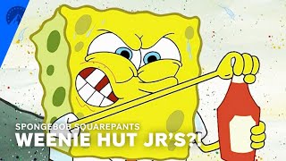 SpongeBob SquarePants  Weenie Hut Jrs S3 E8  Paramount [upl. by Haydon]