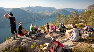 Hiking around the Lysefjord  Norway [upl. by Asiek]