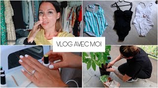 MINI HAUL COMMENT JE FAIS MES ONGLES Vlog avec moi [upl. by Siraf]