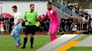 Tim Wiese debütiert beim SSV Dillingen  Highlights  SPORT1 [upl. by Kary]