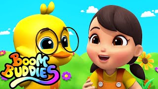 Cinco patitos  Rimas para niños  Boom Buddies Español  Educación  Videos preescolares [upl. by Bruni]